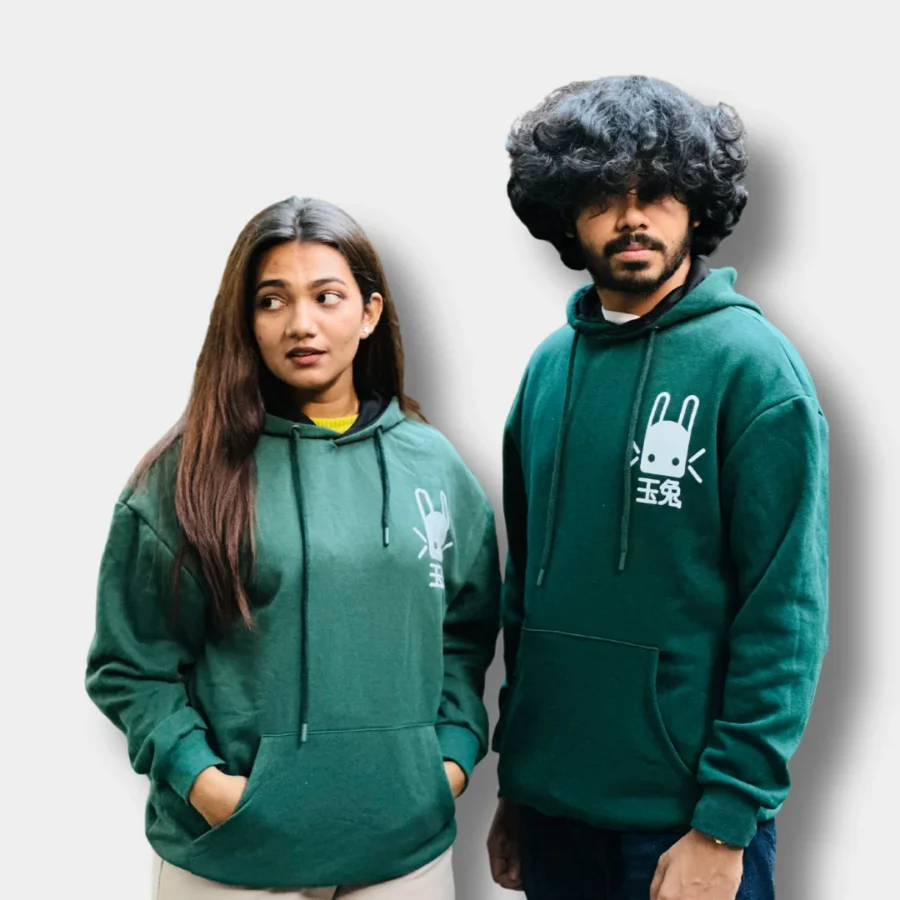 Unisex Green Hoodie