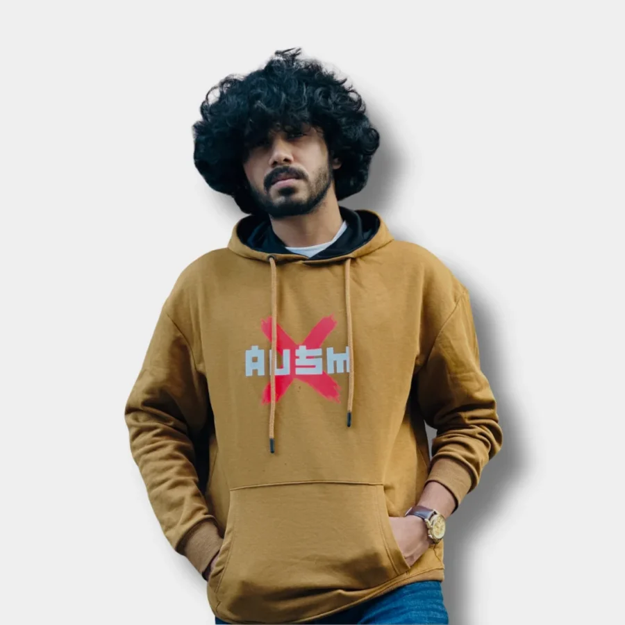 Brown Ausm Hoodie