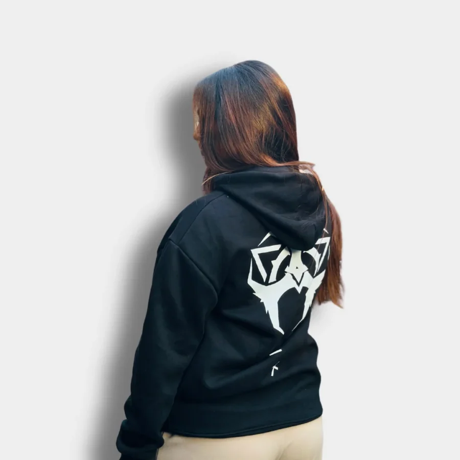 Unisex Black Hoodie - Image 2