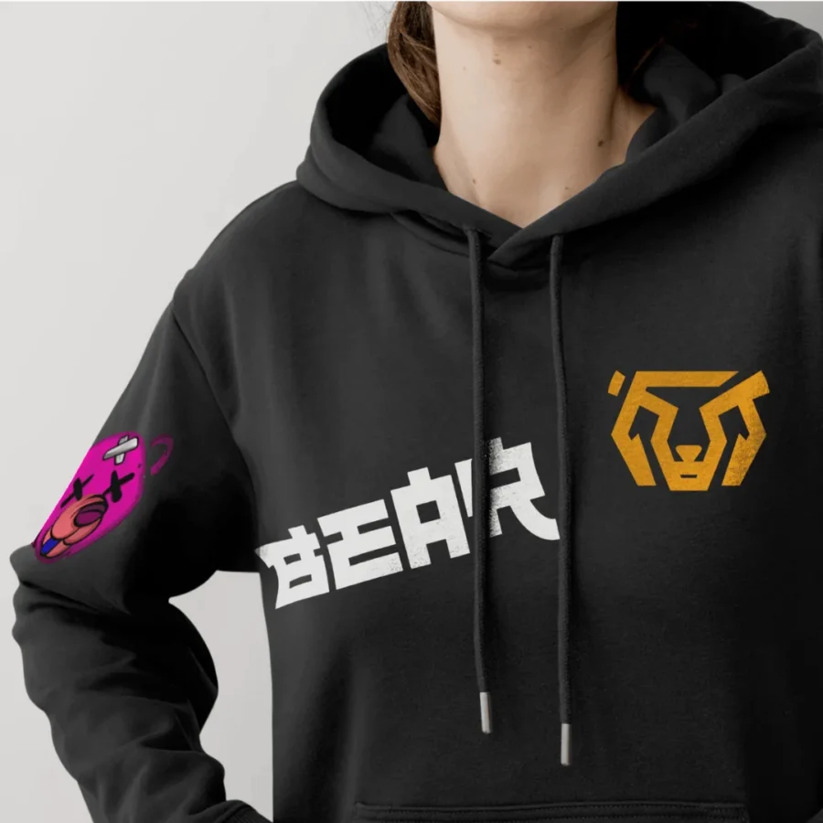 Black Bear Hoodie - Image 2